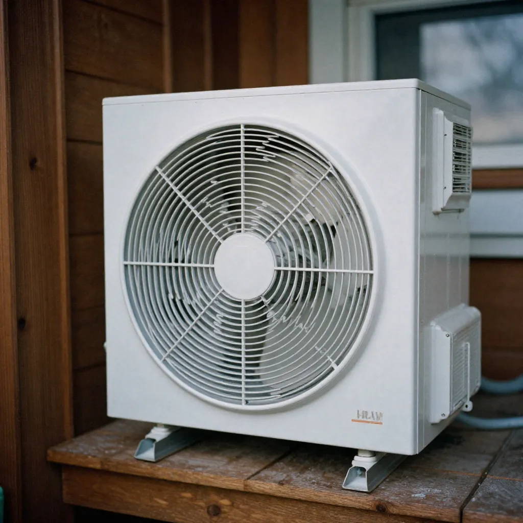 Winter home ventilation with open windows